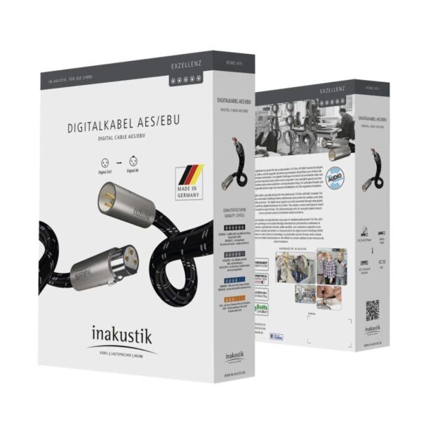Inakustik The Exzellenz AES/EBU digital cable 0.75meter(Brand-New)