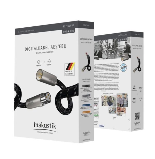 Inakustik The Exzellenz AES/EBU digital cable 0.75meter(Brand-New)