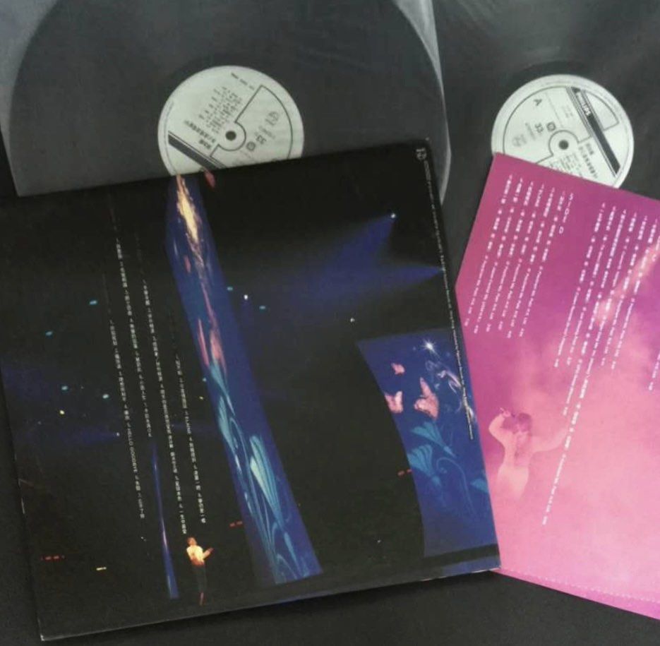 ALAN TAM譚詠麟 91年夢幻柔情演唱會 香港寶麗金PHILIPS舊版雙黑膠Vinyl 2LP