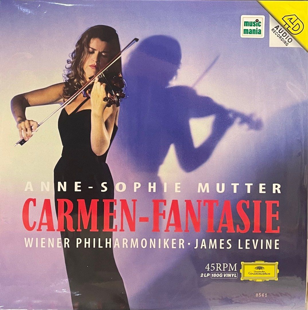Anne-Sophie Mutter Carmen-Fantasie (180g 45rpm Vinyl 2LP)Brand-New