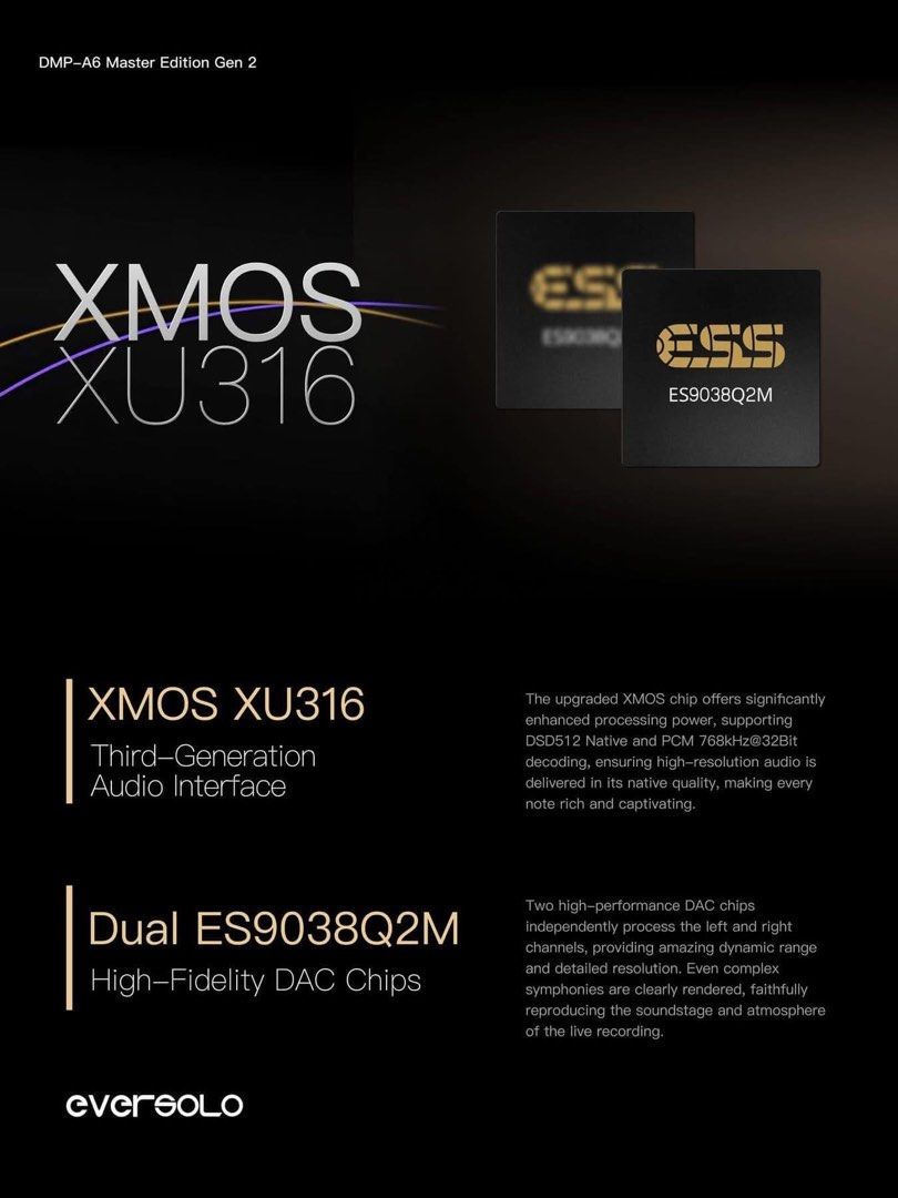 Eversolo DMP-A6 Master Edition Gen 2 (Ready Stock現貨)