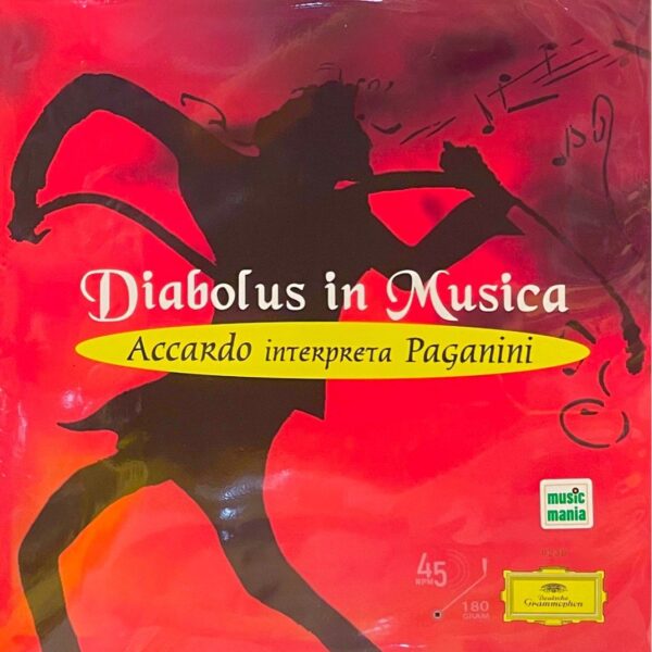 Salvatore Accardo — Diabolus in Musica: Accardo Interpreta Paganini(180g 45rpm Vinyl 2LP)Brand-New