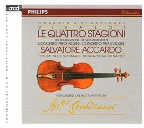 VIVALDI • THE FOUR SEASONS Salvatore Accardo (JVC XRCD2)Brand-New