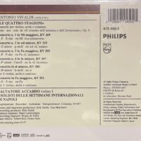 VIVALDI • THE FOUR SEASONS Salvatore Accardo (JVC XRCD2)Brand-New - Image 3