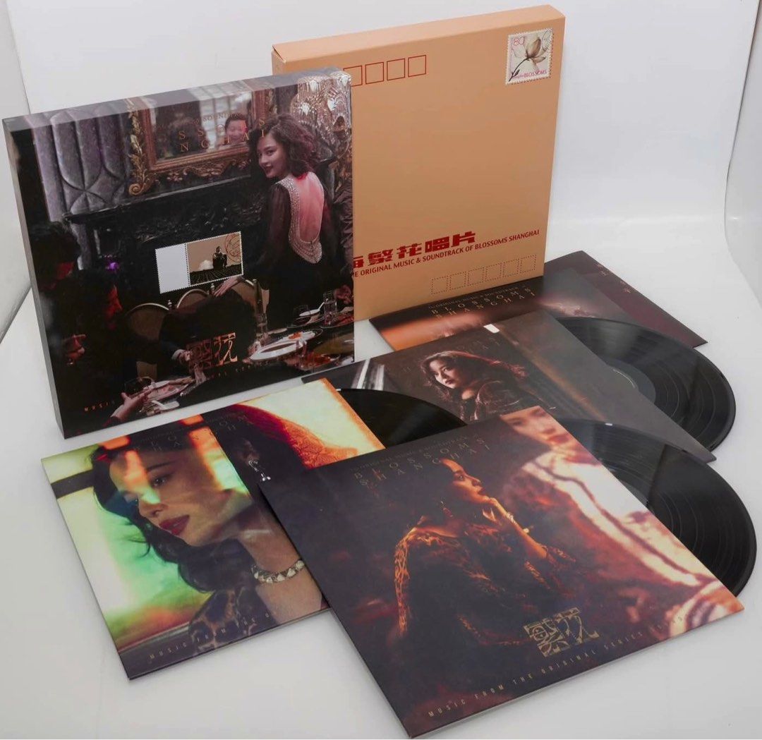 繁花BLOSSOMS SHANGHAI王家衛電影原聲帶O.S.T(3LP Vinyl黑膠)Brand-New全新現貨