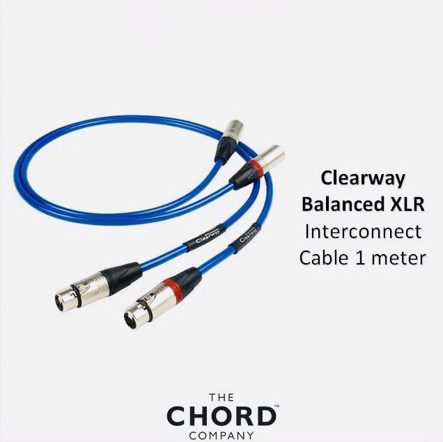 Chord Clearway Balanced XLR Interconnect Cable