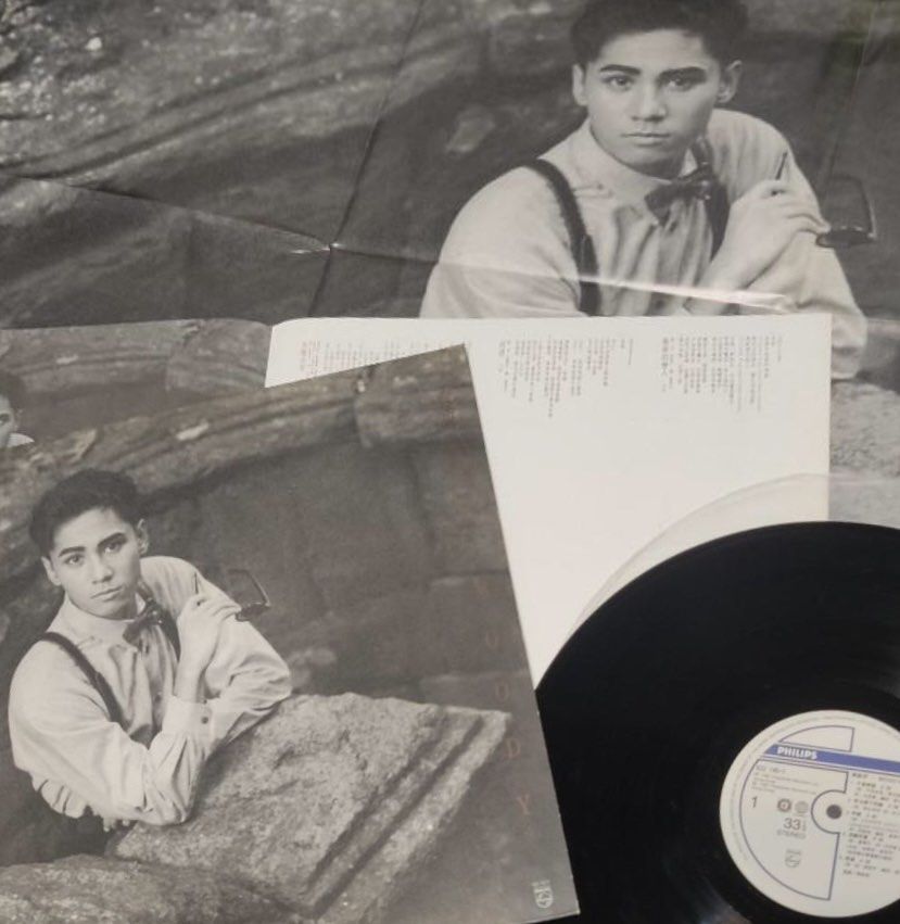 CHRISTOPHER WONG黃凱芹MOODY 1987年香港寶麗金舊版黑膠唱片Vinyl LP