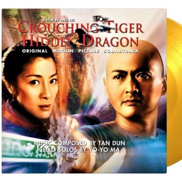 臥虎藏龍 Crouching Tiger Hidden Dragon - Original Soundtrack Limited Edition Yellow Gold Colored Vinyl LP)Brand-New