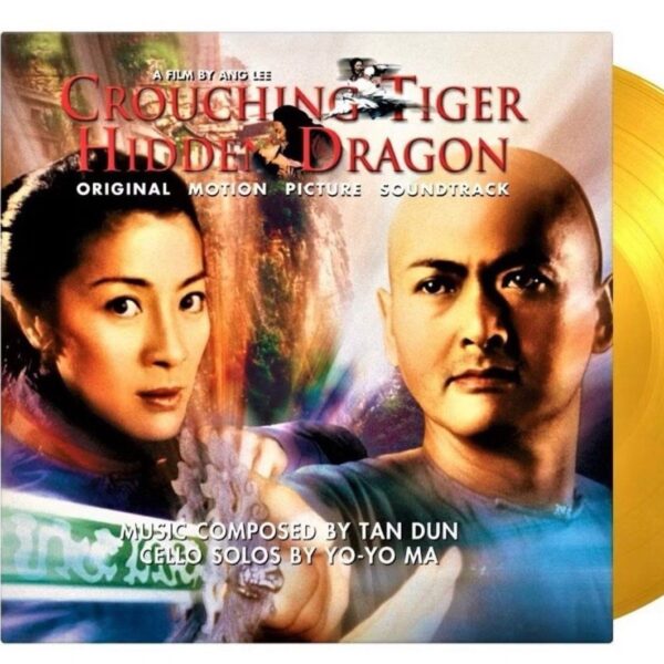 臥虎藏龍 Crouching Tiger Hidden Dragon - Original Soundtrack Limited Edition Yellow Gold Colored Vinyl LP)Brand-New