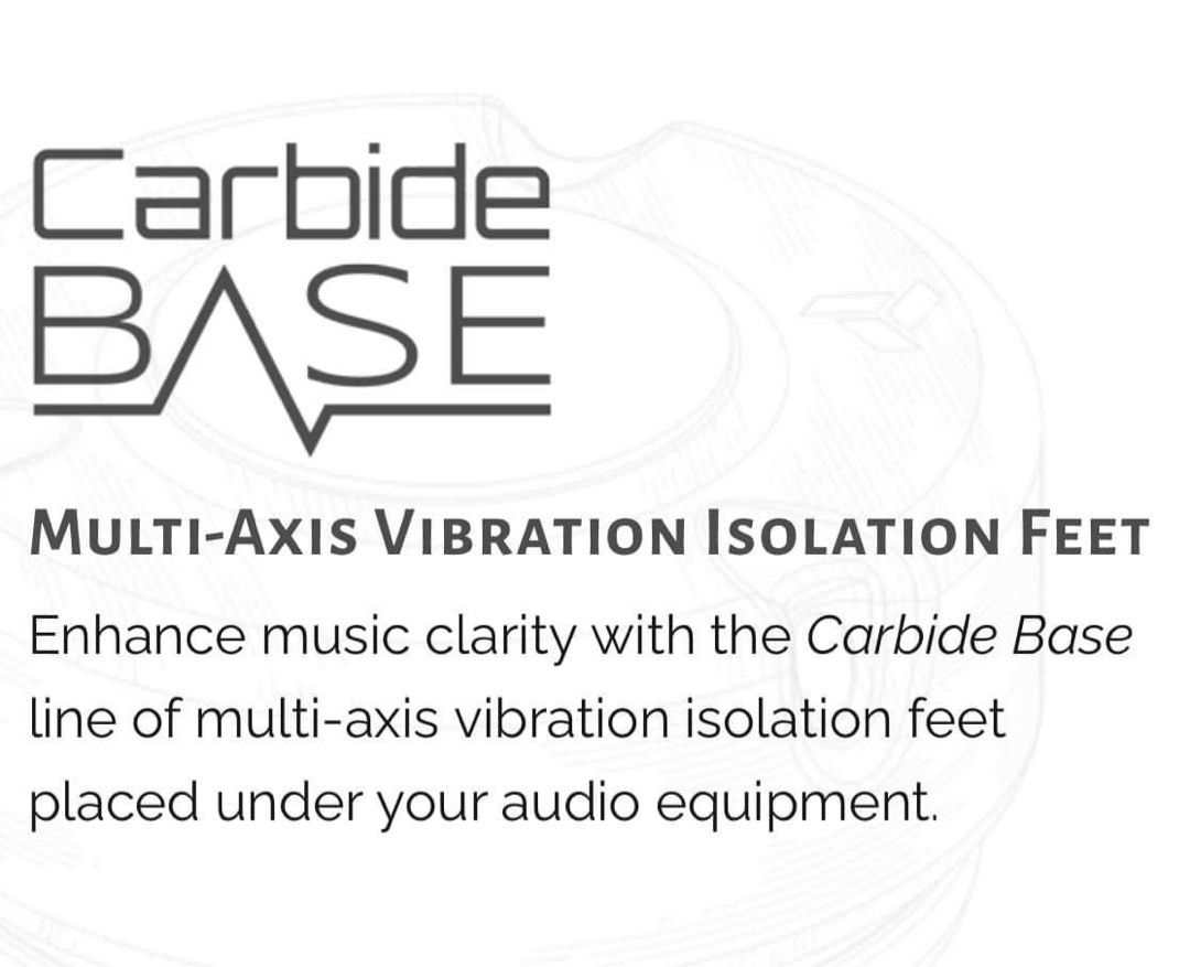 CARBIDE AUDIO – NANO Vibration isolation Pad