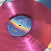 COLDPLAY 'MOON MUSIC' Limited Edition Translucent Pink EcoRecord VINYL LP (2024)brand-New - Image 3