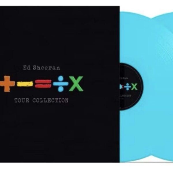 Ed Sheeran – +-=÷× (Tour Collection), 2LP, Blue Color Vinyl, Brand New