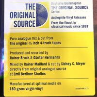 Herbert von Karajan Grieg: Peer Gynt Suiten 1, 2 / Sigurd Jorsalfar 180g virgin vinyl LP Original Source Series - Image 3