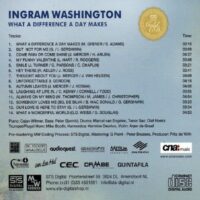 Ingram Washington ‘What a difference a Day Makes’(STS Audiophile CD)Brand-New - Image 3
