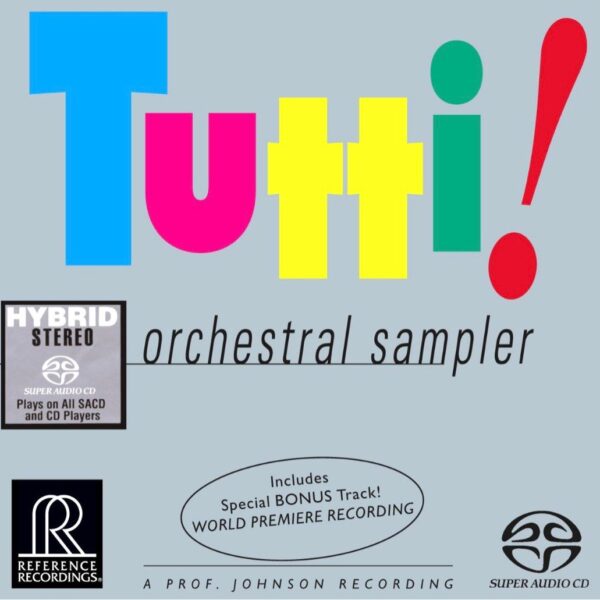 Tutti Orchestral Sampler(Hybrid SACD)Brand-New