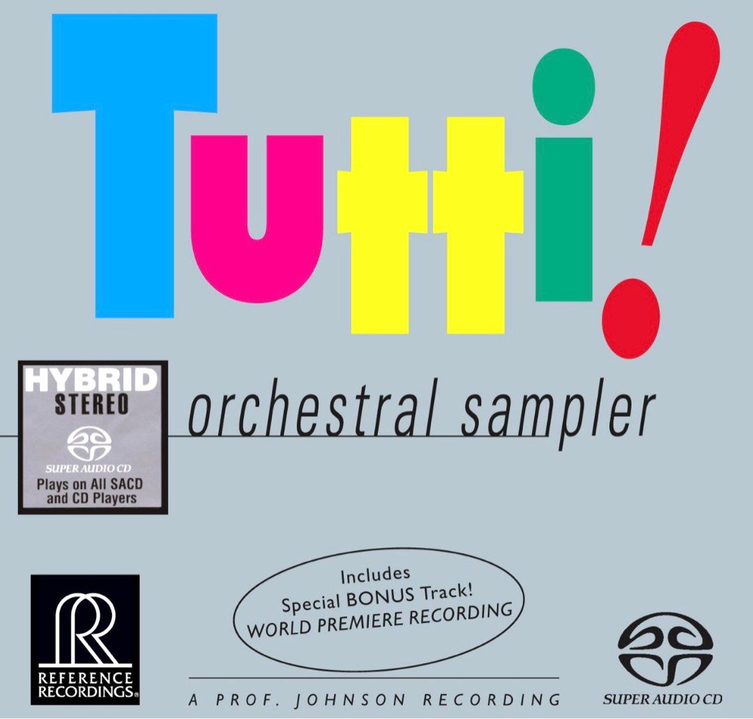 Tutti Orchestral Sampler(Hybrid SACD)Brand-New