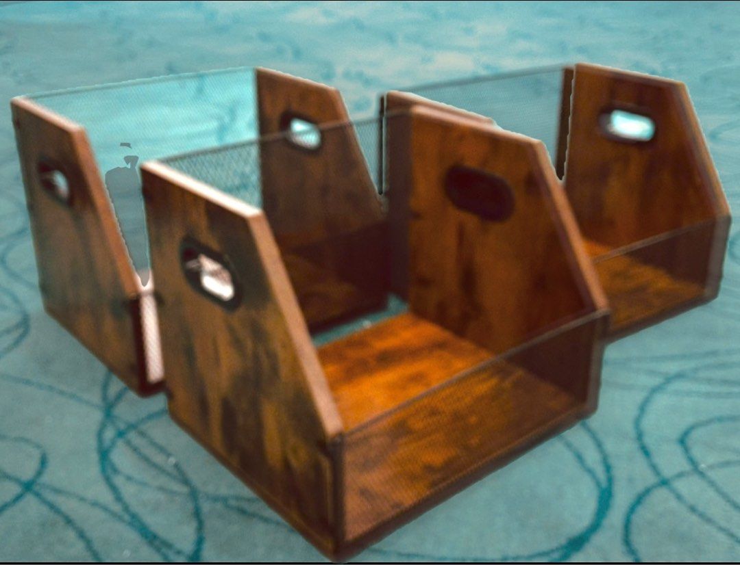 黑膠唱片收纳盒Vinyl Records Storage Holder(Brand-New) - Image 3