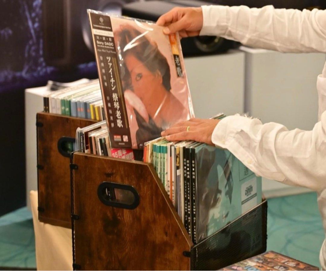 黑膠唱片收纳盒Vinyl Records Storage Holder(Brand-New)