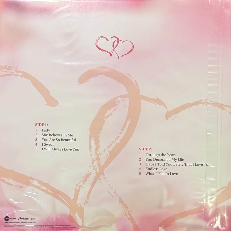 KENNY ROGERS – Greatest Love Song collection 180g Audiophile Pressing Vinyl LP(Brand-New)